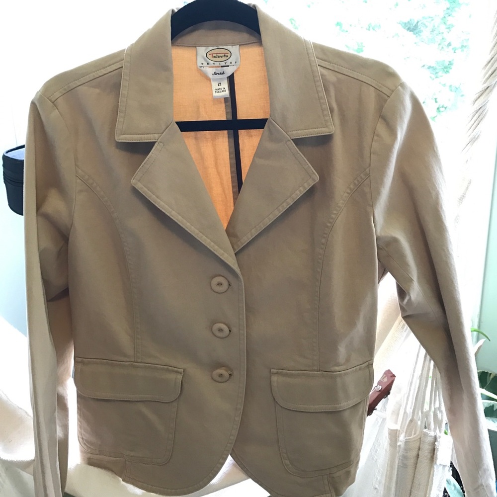SOLD Talbots Camel Jacket