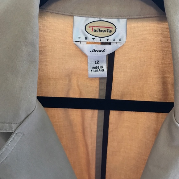 SOLD Talbots Camel Jacket - Picture 3 of 4