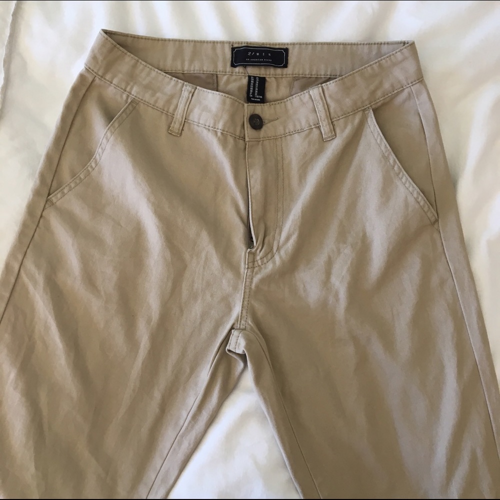 21men Khaki pants