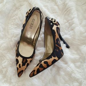 Leopard Guess Heels