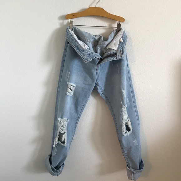 Dat LA Chic Denim - Boyfriend Ripped Denim...