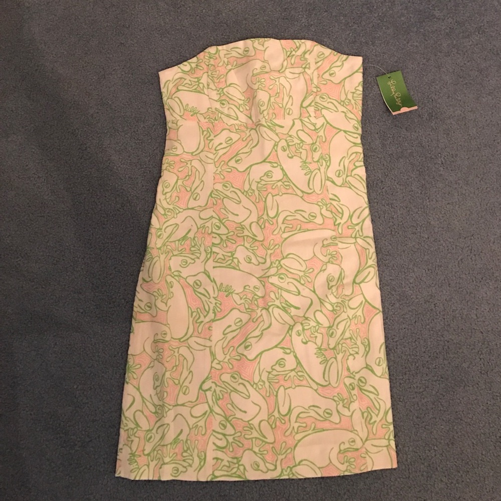 Strapless frog dress - Lilly Pulitzer size 0 (new)