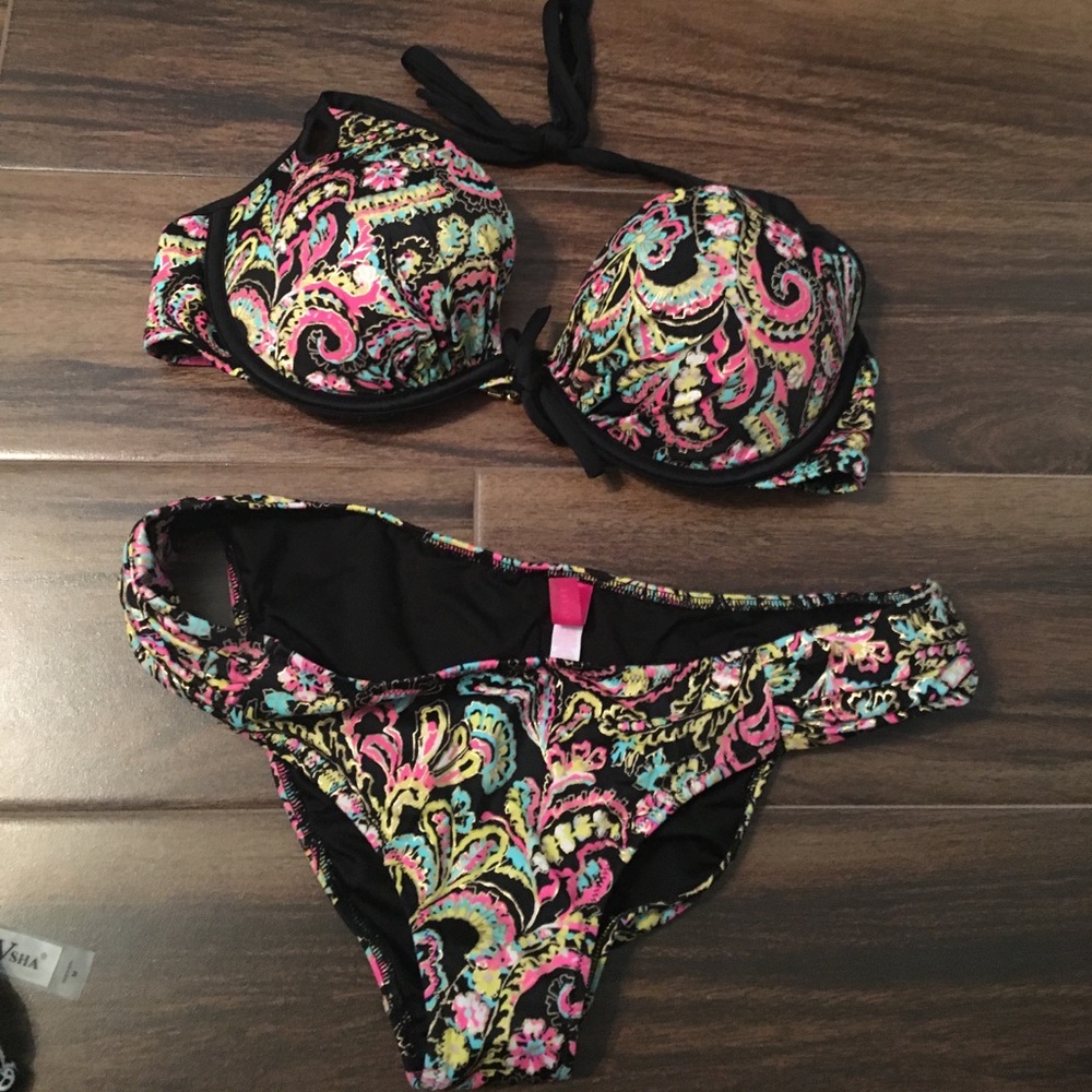 Colorful Print Bikini