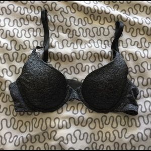 Heatherd gray Demi VS bra