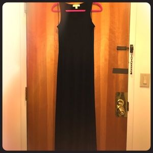 Michael Kors navy maxi dress