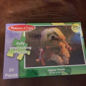 New still sealed box Melissa and Doug Puzzle