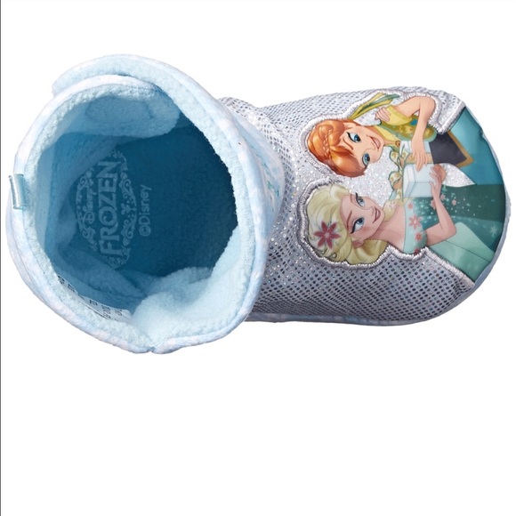 Brand New Disney Frozen Ana/Elsa Kid Slippers - Picture 2 of 4