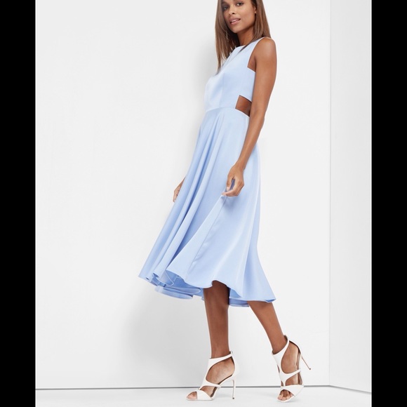 Luca Cut Out Midi Full Skirt Dress - Picture 5 of 8