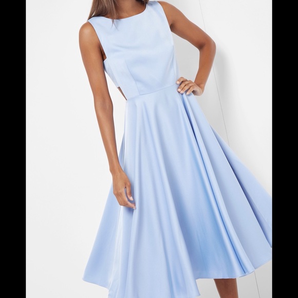 Luca Cut Out Midi Full Skirt Dress - Picture 3 of 8