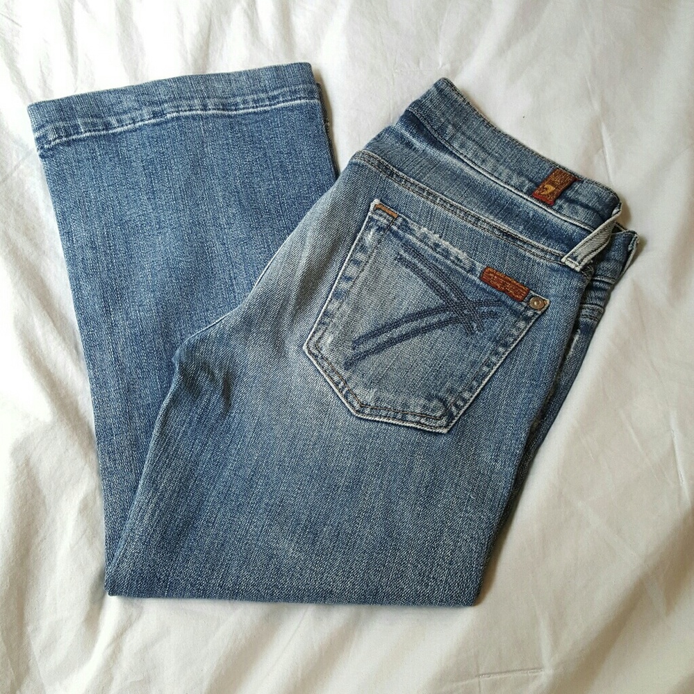 Capri 7 For All Mankind jeans
