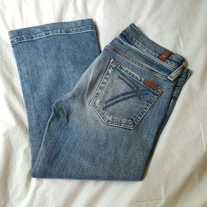 Capri 7 For All Mankind jeans
