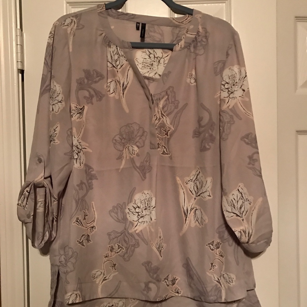 Sheer blouse