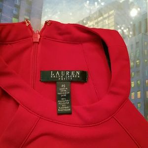 Ralph Lauren Red Romper