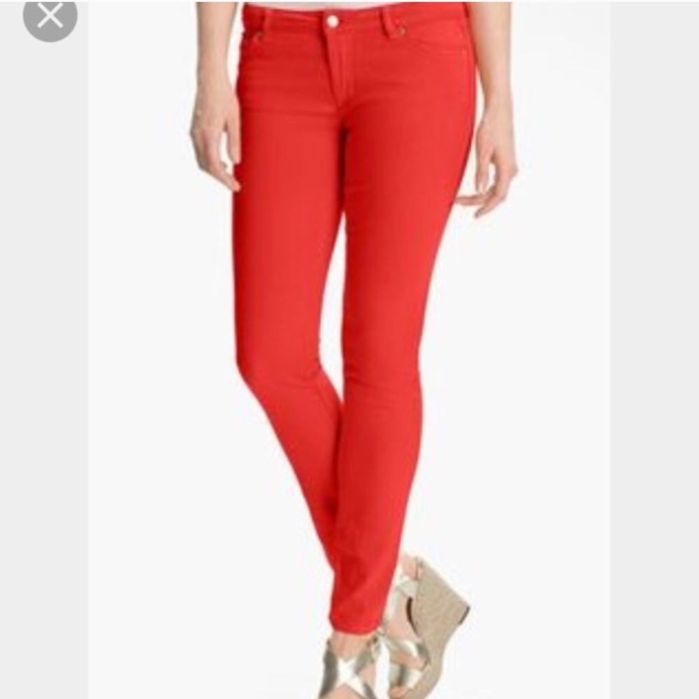 Almost Famous Red Skinny Jeans