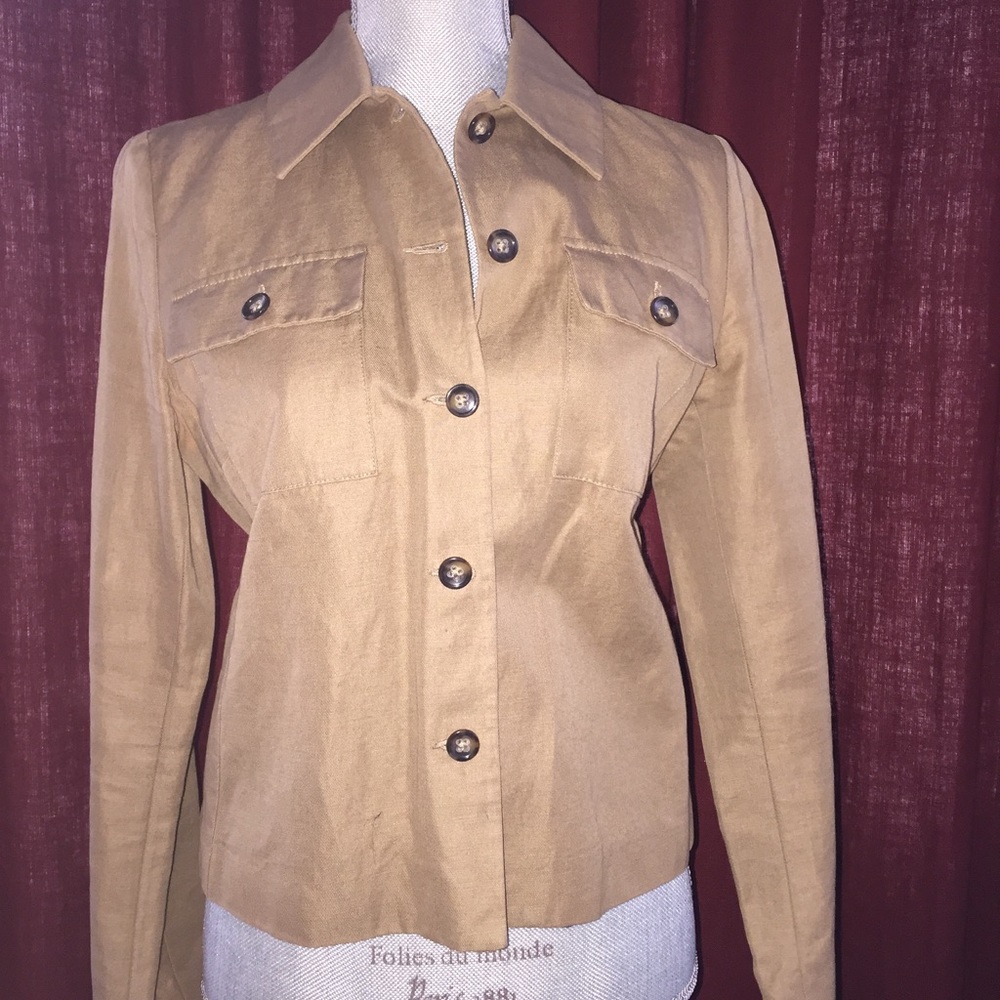Banana Republic linen look Blazer