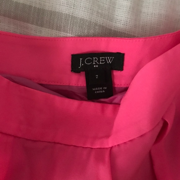 Pink and orange J. Crew Skirt. Size 2 - Picture 2 of 2