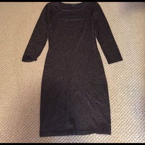 Like New sparkly Express sweater dress!