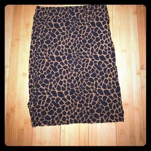 Madewell patterned skirt