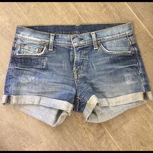 Citizens jean shorts