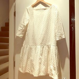 French Connection Eyelet Dress