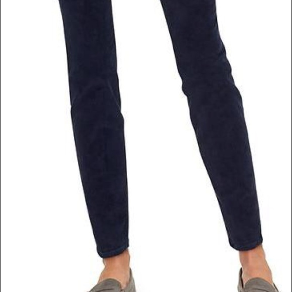 Gap Navy corduroy skinny legging pants
