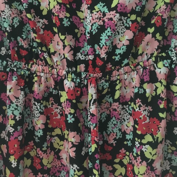 Colorful flower spring dress - Picture 6 of 7