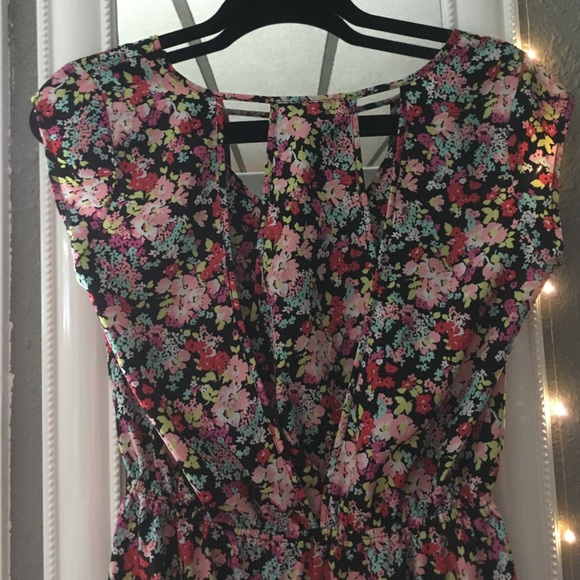 Colorful flower spring dress - Picture 7 of 7