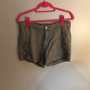 Mother Olive Shorts