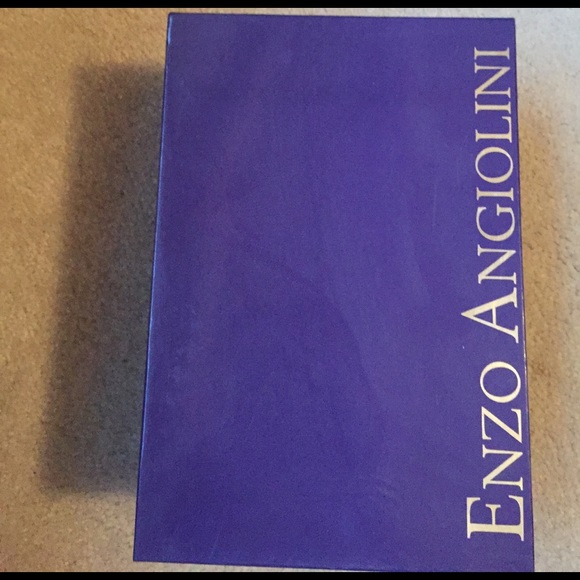 Peep toe brown faux croc mini heel - Picture 4 of 4