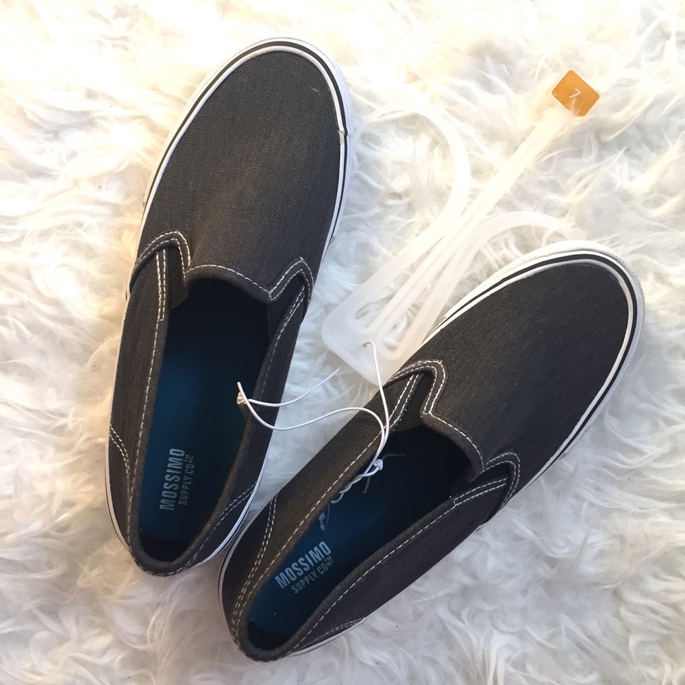 Womens Sneakers Mossimo Gray Denim Summer NWot