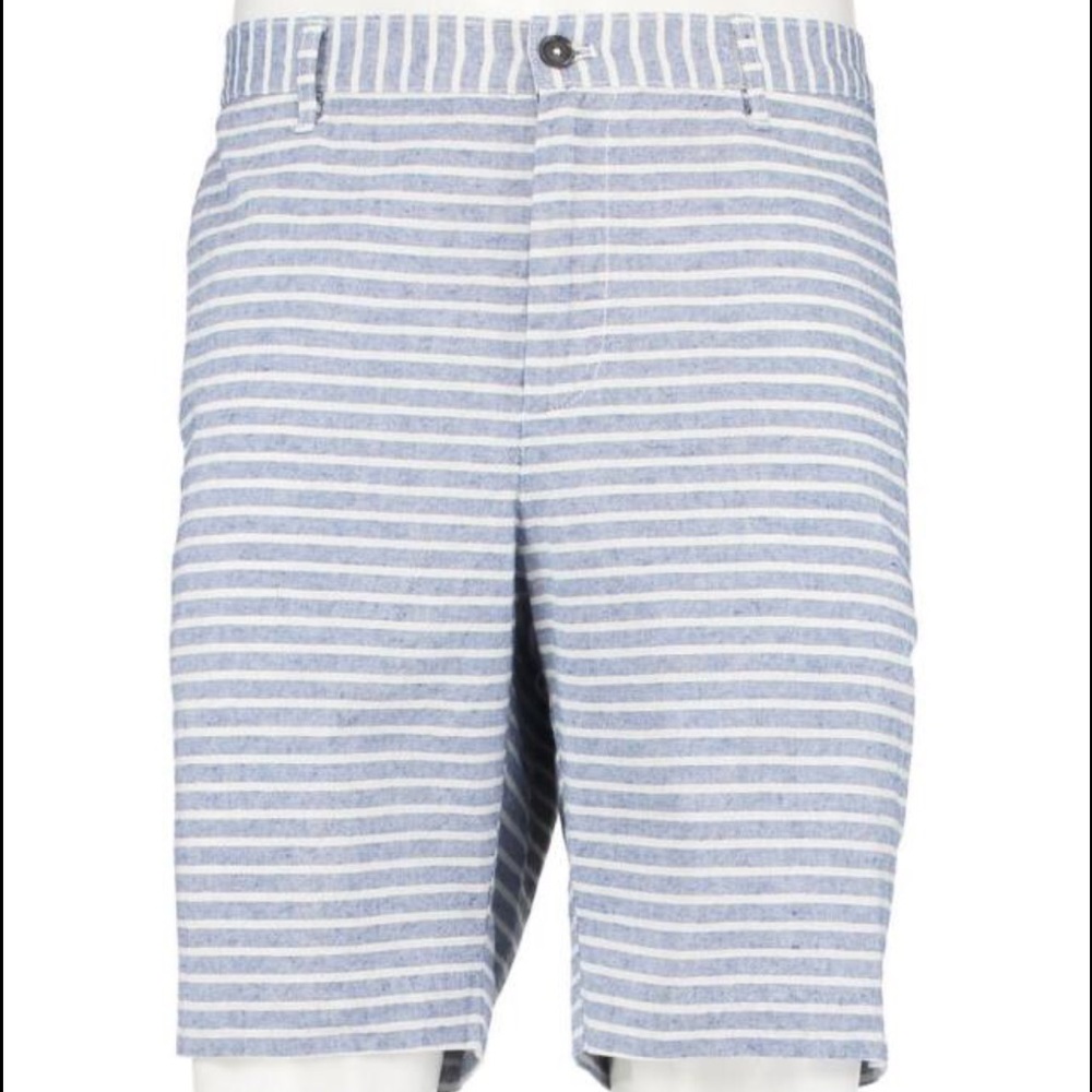 Michael Kors Striped Navy Shorts