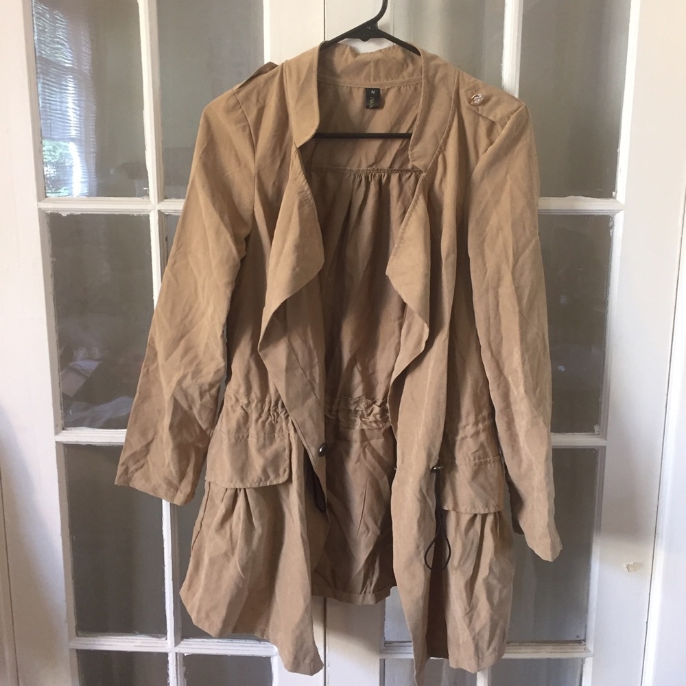 Tan Army-Style Jacket