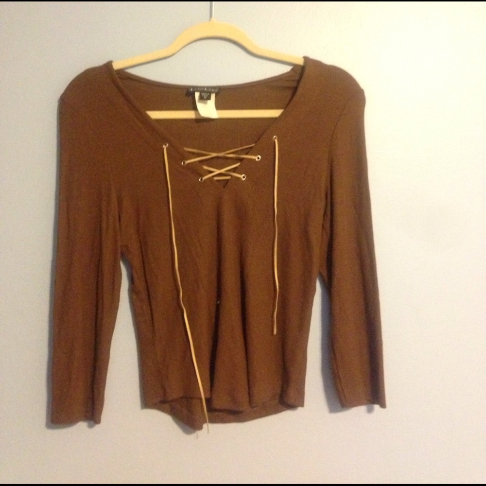 Bebe long sleeve shirt