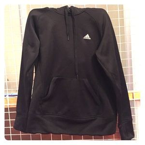 A black adidas hoodie