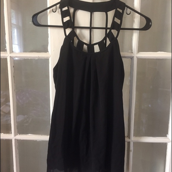 Socialite Dynamic Neck Line Blouse - Picture 1 of 4
