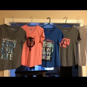 Bundle of (5) Tek-Gear Tees from Kohl's