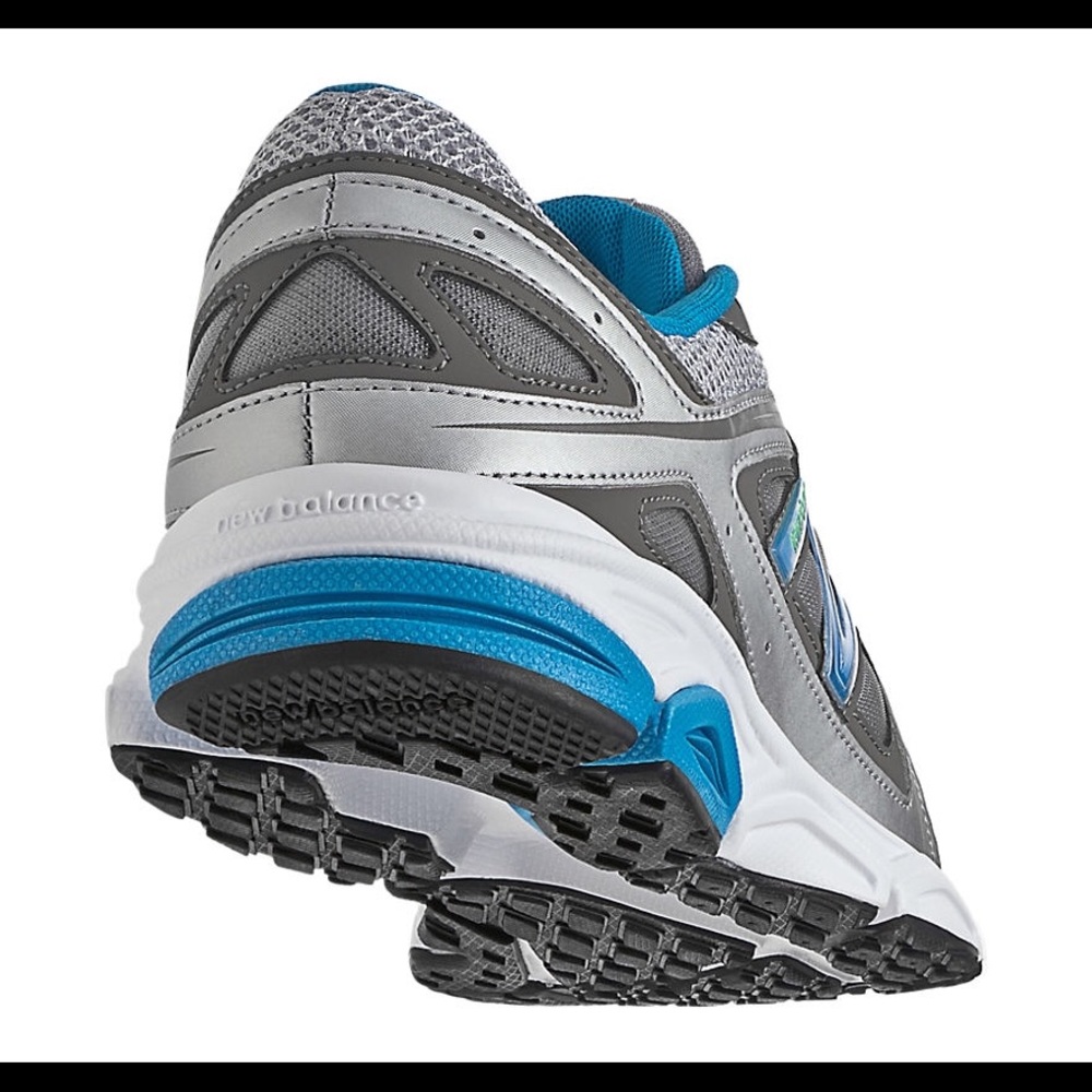 🆕 NEW BALANCE 580V3 - M580GB3 - Silver with Blue - Picture 4 of 6