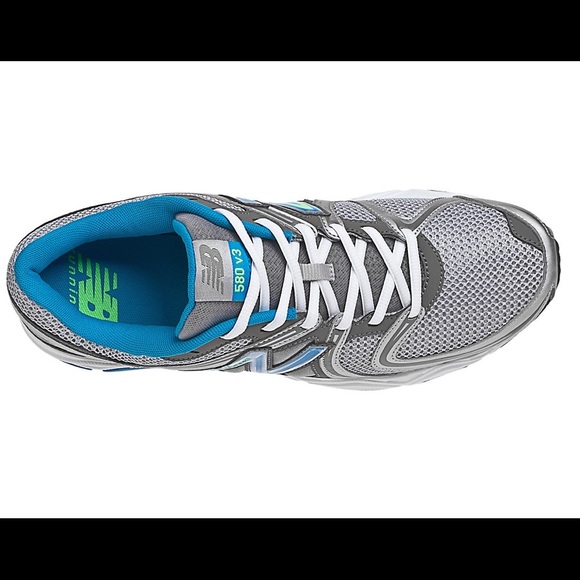 🆕 NEW BALANCE 580V3 - M580GB3 - Silver with Blue - Picture 5 of 6