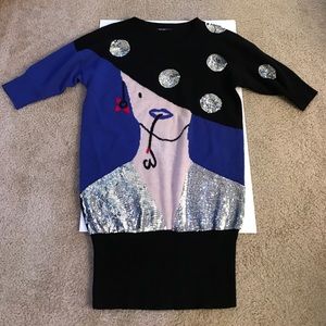 🎇Evans - Beth Ditto collab sweater dress size 16