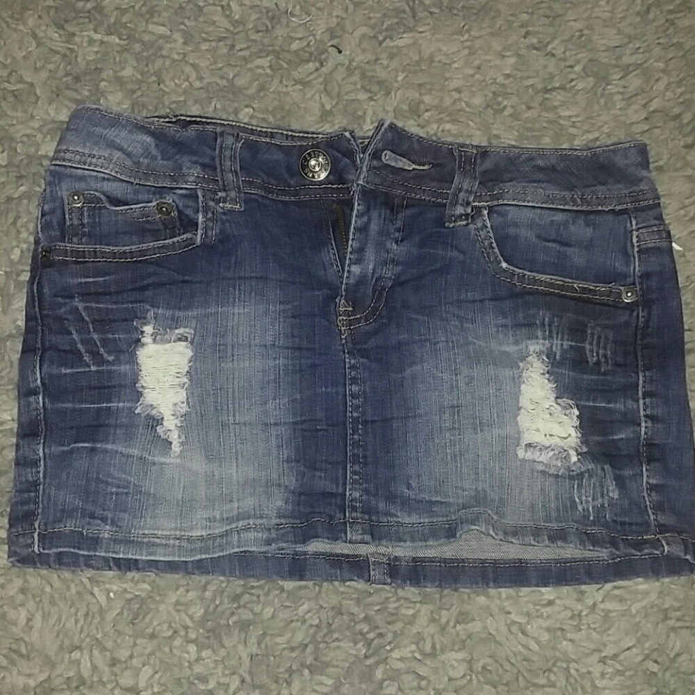 Gorgeous Distressed Skirt