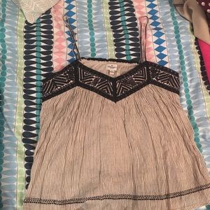 Black and cream tank!