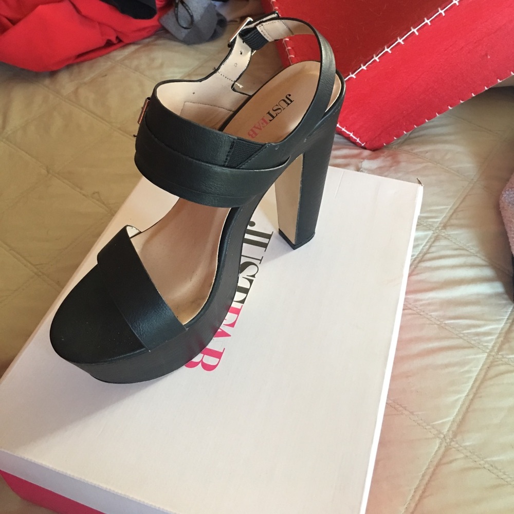 Black heels