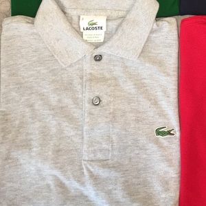 Grey size 3 Lacoste polo