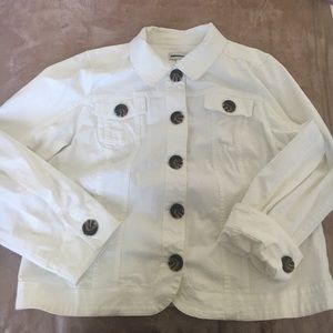 White Denim Jacket