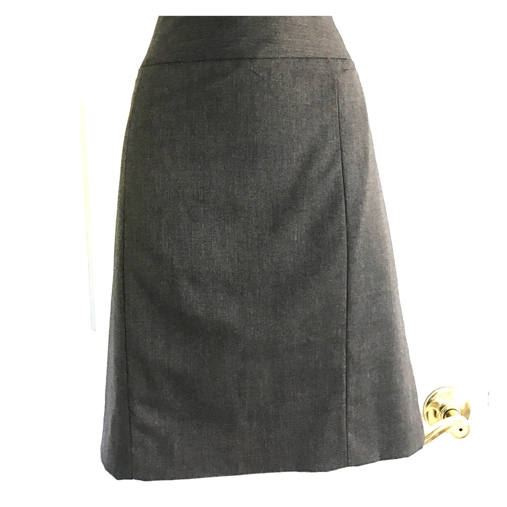 Black & Gray Pencil Skirt