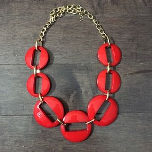 Red Statement Necklace