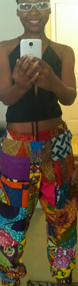SOLD!!!!  African mixed prints pants