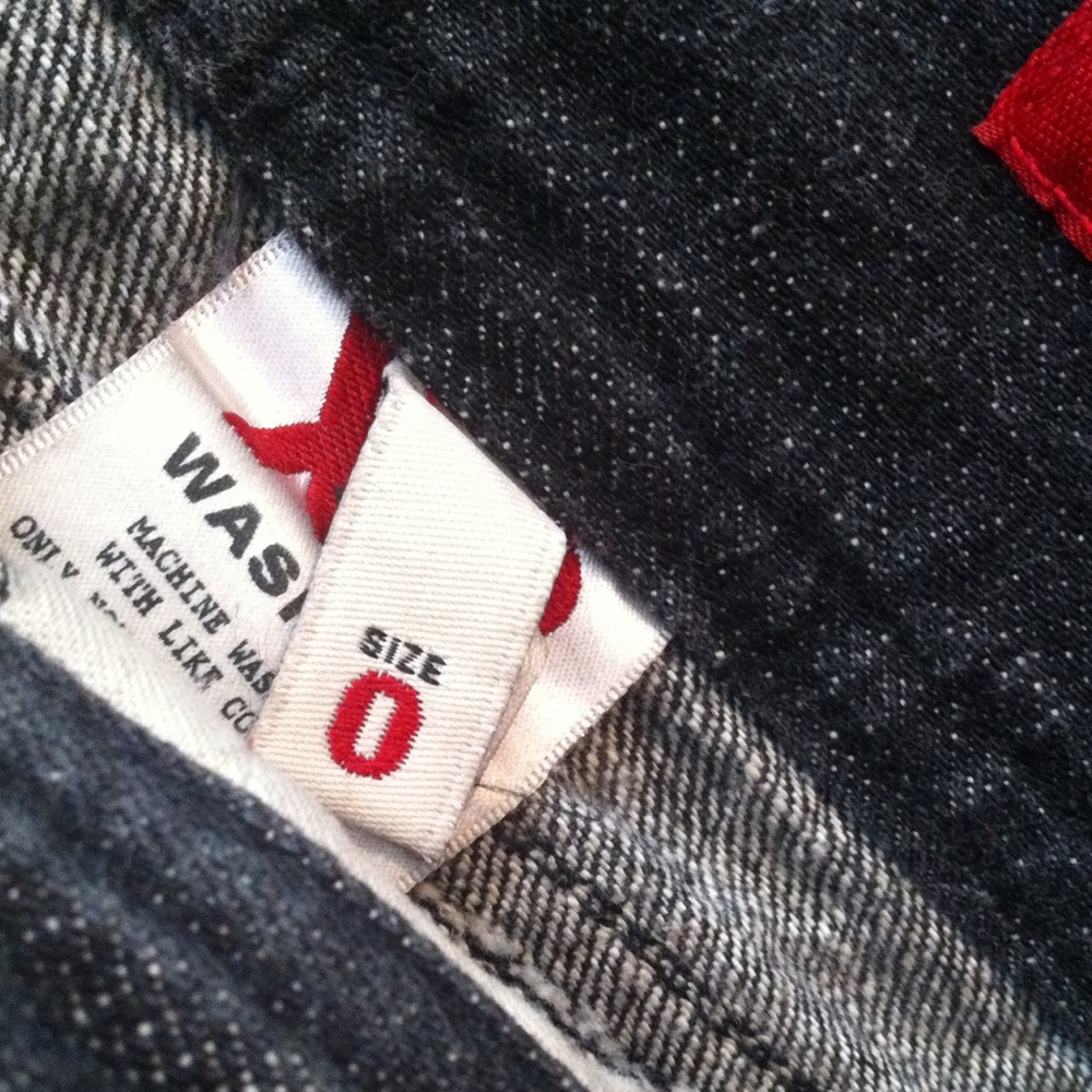 Charcoal Denim Mini