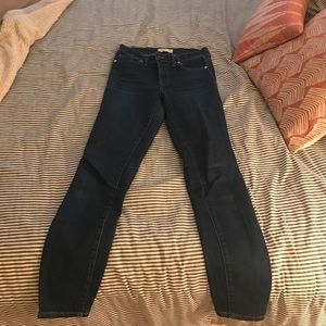 Madewell High Riser Skinny Jean in Davis Wash