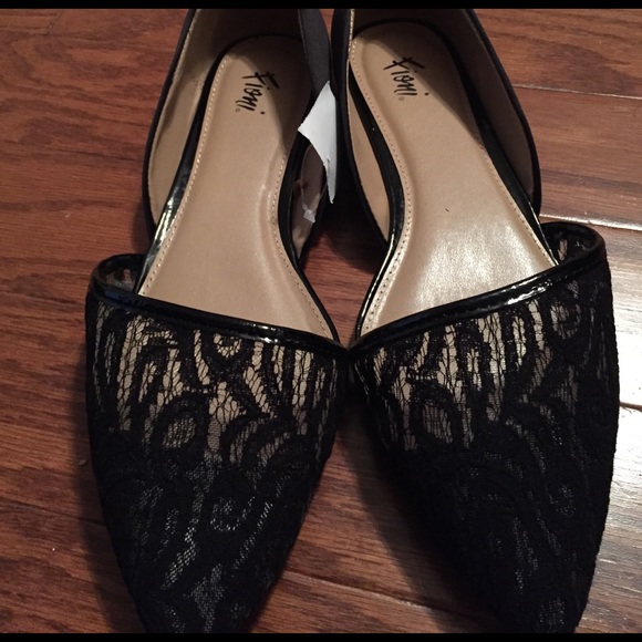 BRAND NEW Women's Asymmetrical Pointed Flat 9.5 - Picture 3 of 5